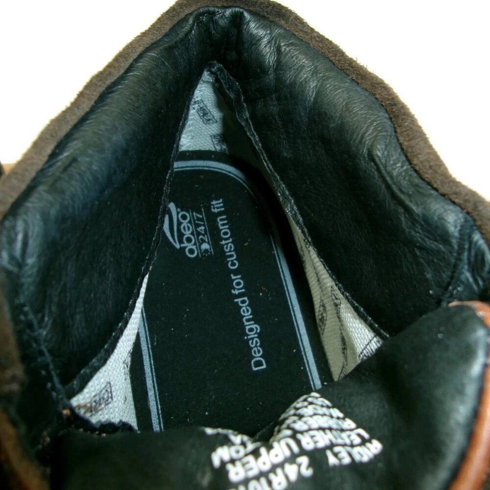 Abeo 24/7 Dri Walk Mens Ridley Leather Boots Slip Resistant Comfy Size 9.5 M - Picture 10 of 16